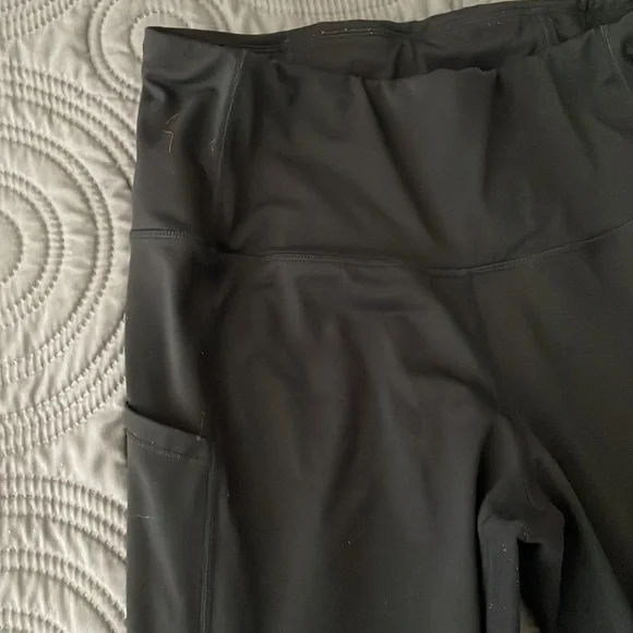 Dragon Fit High Waist Yoga Leggings with 3 Pockets,Tummy Control Workout Running - Picture 2 of 11